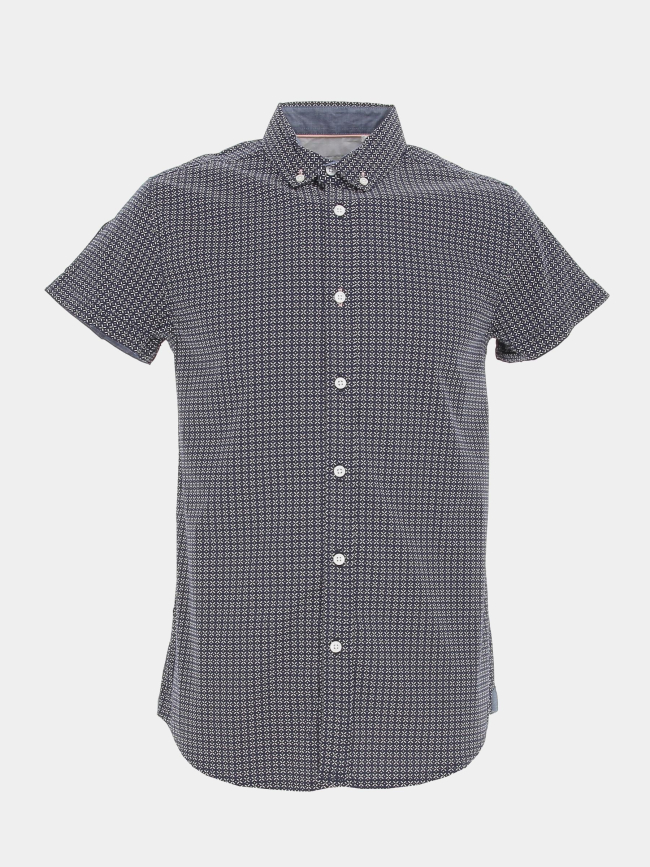 Chemise à motifs bogy bleu marine homme - Deeluxe