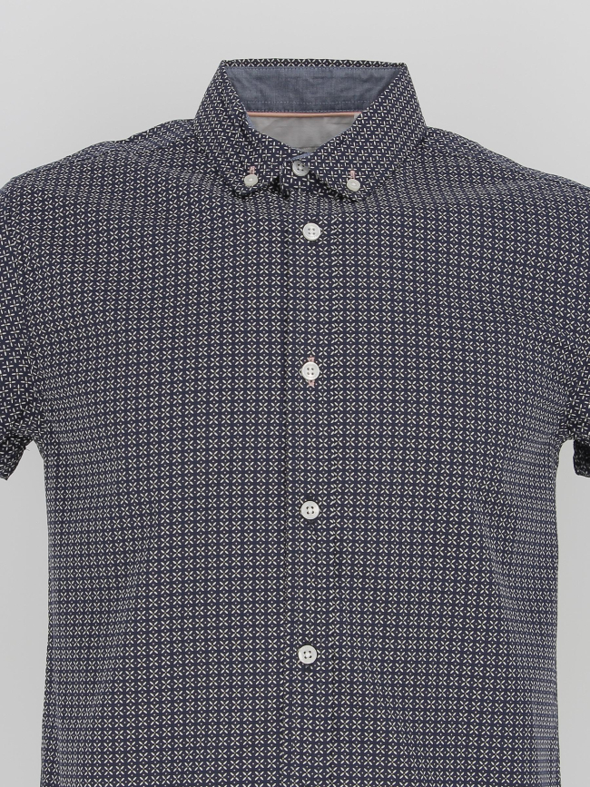 Chemise à motifs bogy bleu marine homme - Deeluxe