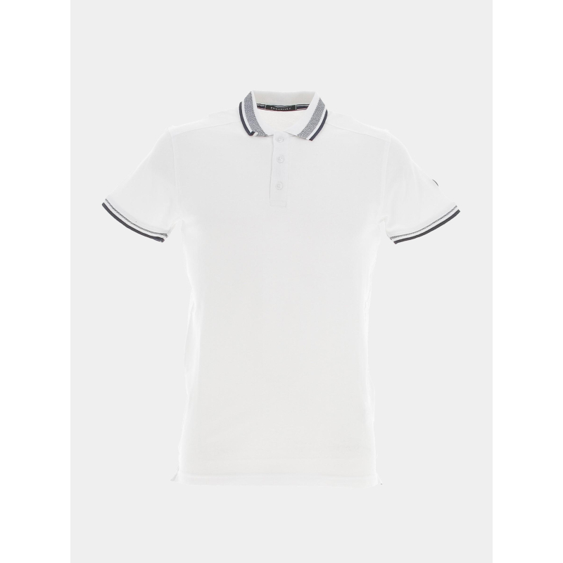 Polo stretch bohm blanc homme - Sun Valley