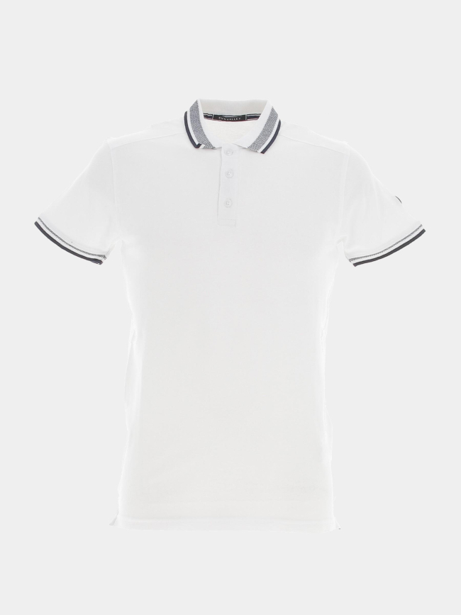 Polo stretch bohm blanc homme - Sun Valley