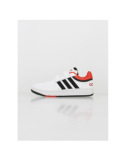 Baskets à scratch hoops 3.0 blanc enfant - Adidas