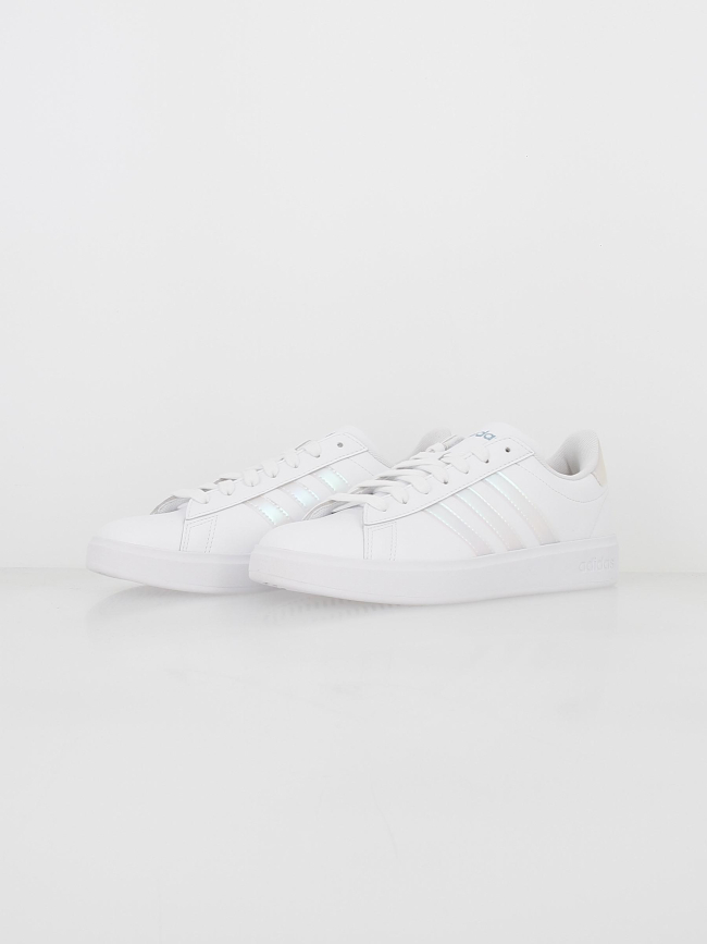 Grand court 2.0 baskets holographique blanc femme - Adidas