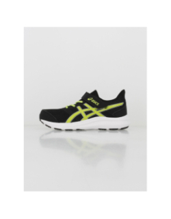 Chaussures de running scratch jolt 4 ps noir vert enfant - Asics