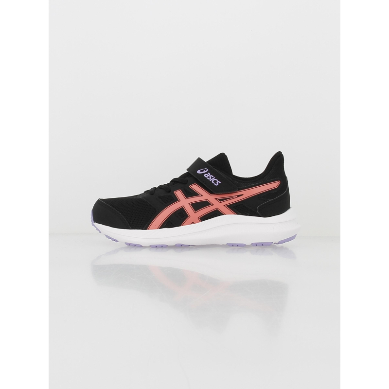 Chaussures de running jolt 4 ps noir rose enfant - Asics