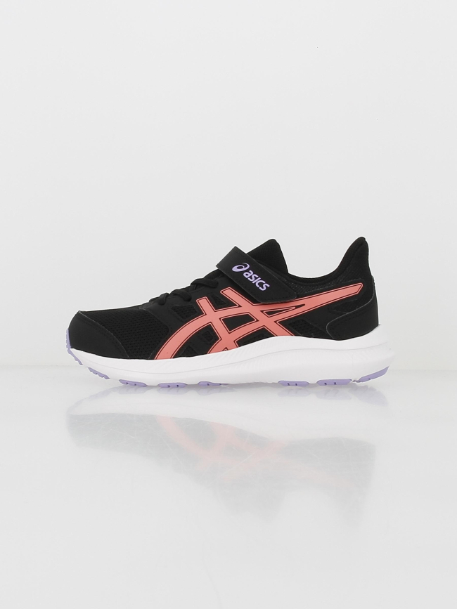 Chaussures de running jolt 4 ps noir rose enfant - Asics