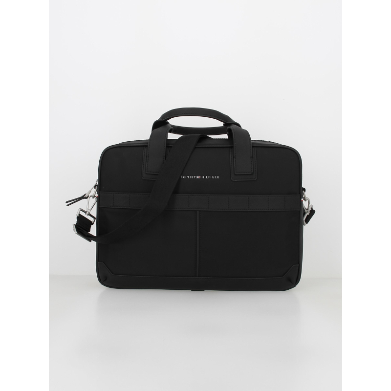 Sacoche ordinateur elevated noir - Tommy Hilfiger