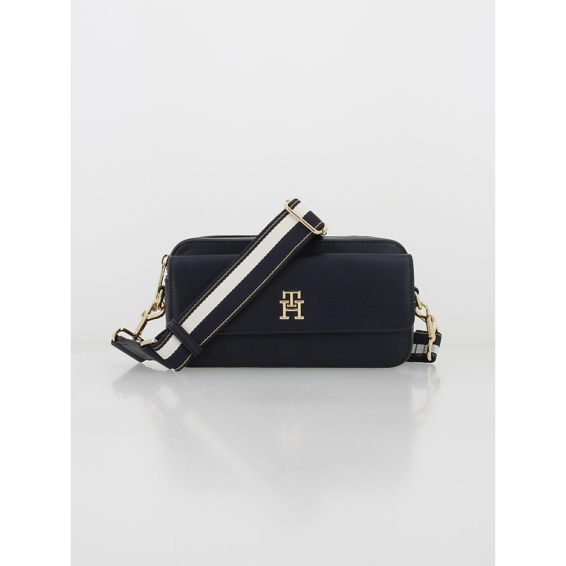 Sac bandoulière iconic bleu marine femme - Tommy Hilfiger