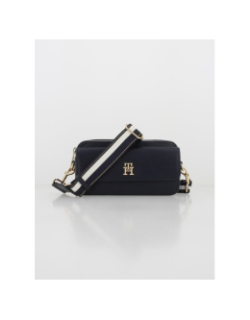 Sac bandoulière iconic bleu marine femme - Tommy Hilfiger