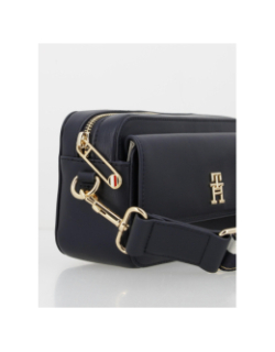 Sac bandoulière iconic bleu marine femme - Tommy Hilfiger