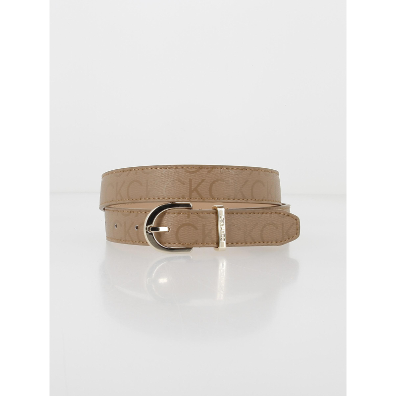 Ceinture must marron femme - Calvin Klein