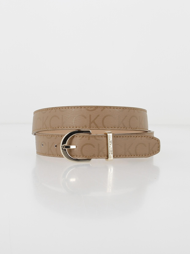 Ceinture must marron femme - Calvin Klein