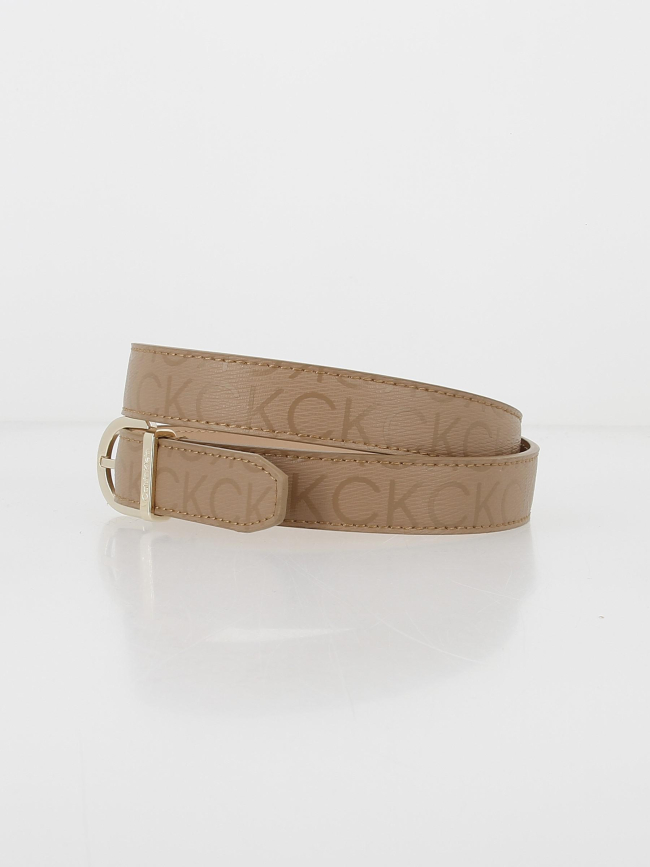 Ceinture must marron femme - Calvin Klein