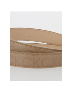 Ceinture must marron femme - Calvin Klein