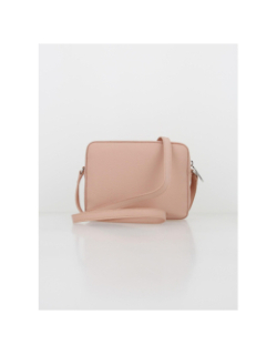 Sac bandoulière re-lock camera rose femme - Calvin Klein