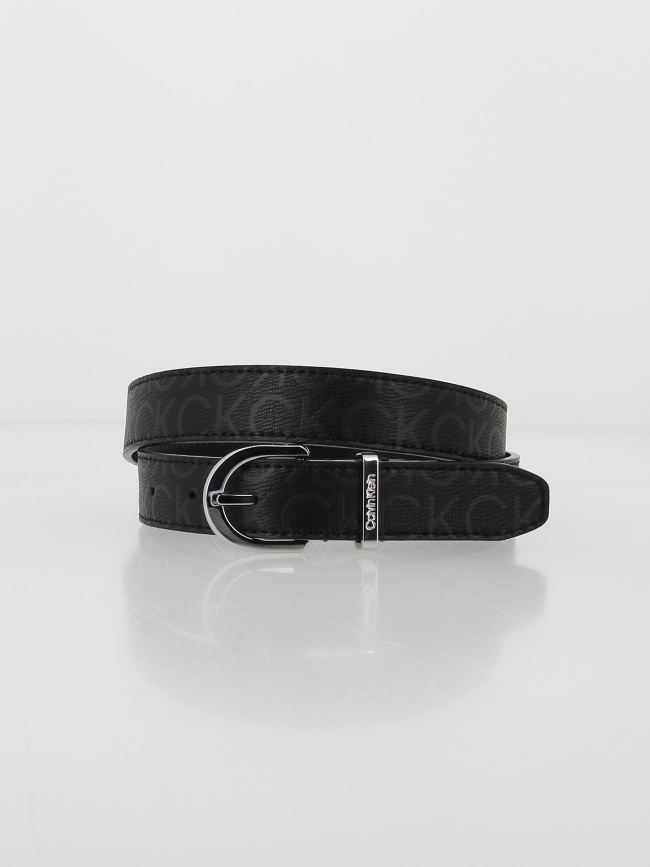 Ceinture must logo noir femme - Calvin Klein