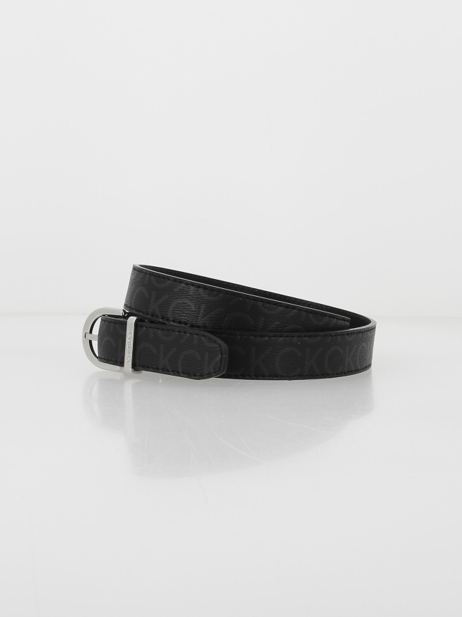 Ceinture must logo noir femme - Calvin Klein