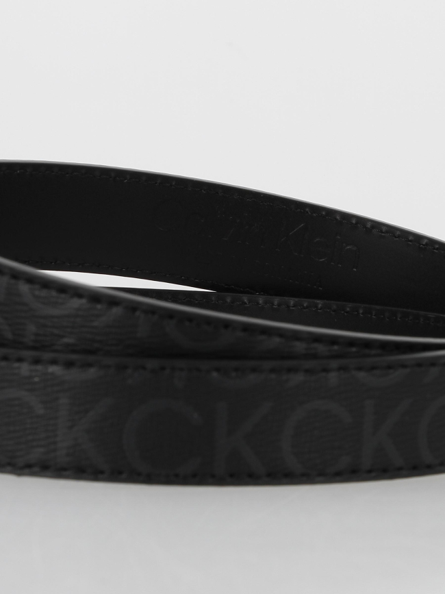 Ceinture must logo noir femme - Calvin Klein