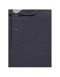 Polo slim smooth bleu marine homme - Calvin Klein