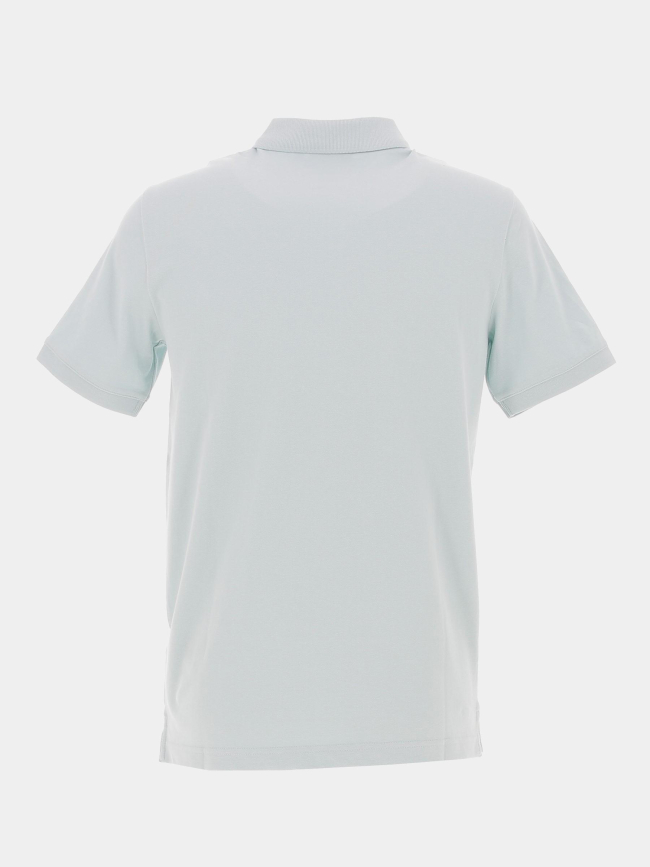 Polo stretch pique slim glacier bleu homme - Calvin Klein