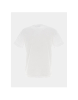 T-shirt matte front logo blanc homme - Calvin Klein