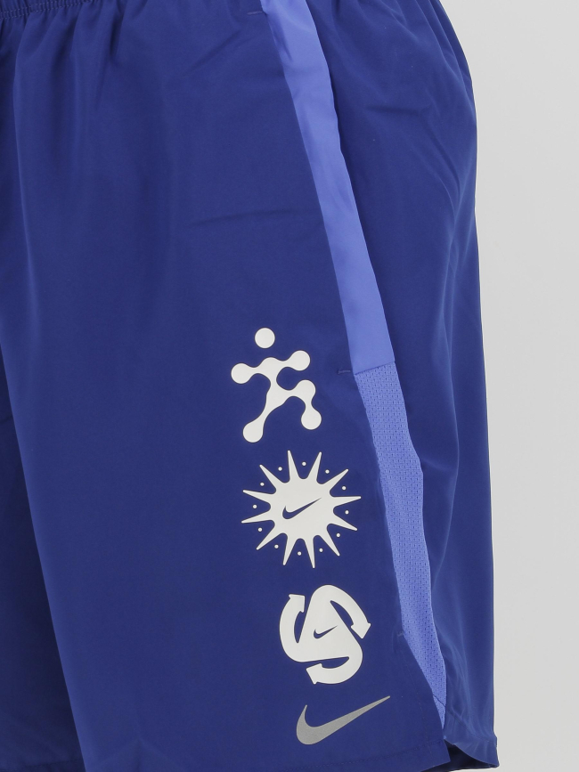 Short de running challenger bleu homme - Nike