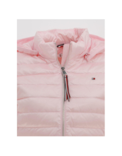 Doudoune sans manche duvet rose femme - Tommy Hilfiger