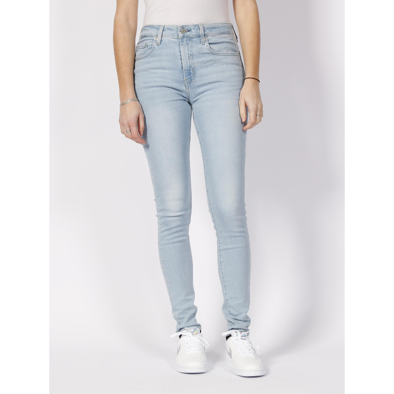 Jean skinny taille haute 721 bleu femme - Levi's