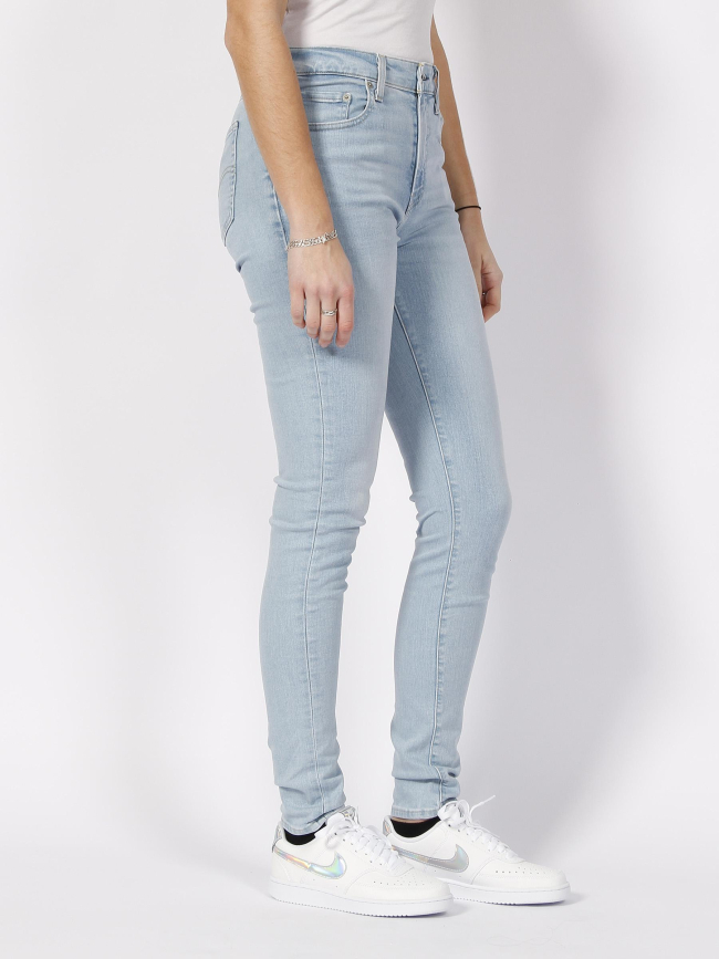 Jean skinny taille haute 721 bleu femme - Levi's