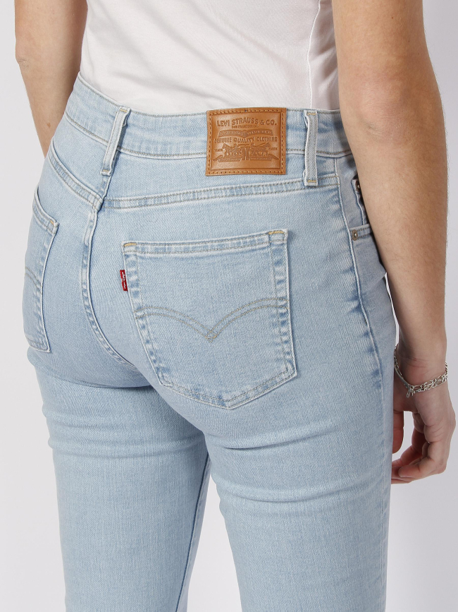 Jean skinny taille haute 721 bleu femme - Levi's