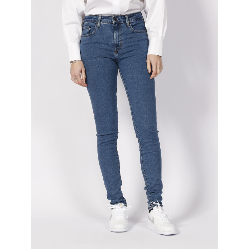 Jean skinny taille haute 721 bleu femme - Levi's