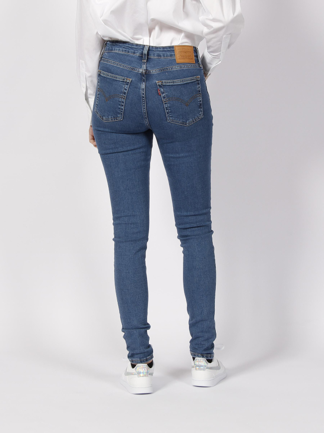 Jean skinny taille haute 721 bleu femme - Levi's