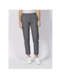 Pantalon chino à motifs biana bleu marine femme - Only