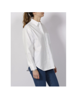 Chemise oversize relaxed blanc femme - Calvin Klein