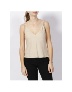 Débardeur recycled cdc cami beige femme - Calvin Klein