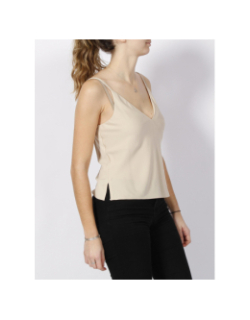 Débardeur recycled cdc cami beige femme - Calvin Klein