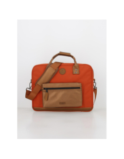 Sac ordinateur messenger bogota orange - Cabaïa