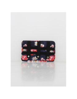 Pochette dontobori floral bleu marine - Cabaïa