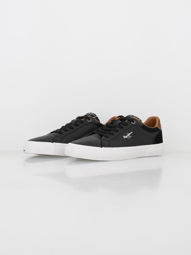 Baskets kenton court noir homme - Pepe Jeans