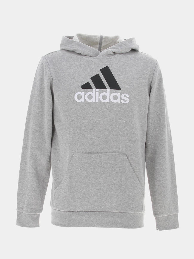 Sweat à capuche big logo gris enfant - Adidas