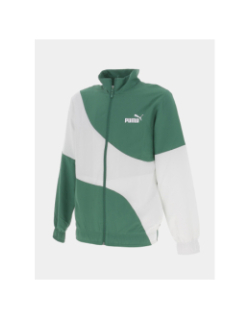 Ensemble veste jogging tracksuit vert noir homme - Puma