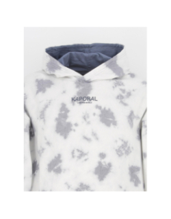 Sweat à capuche prime storm gris enfant - Kaporal