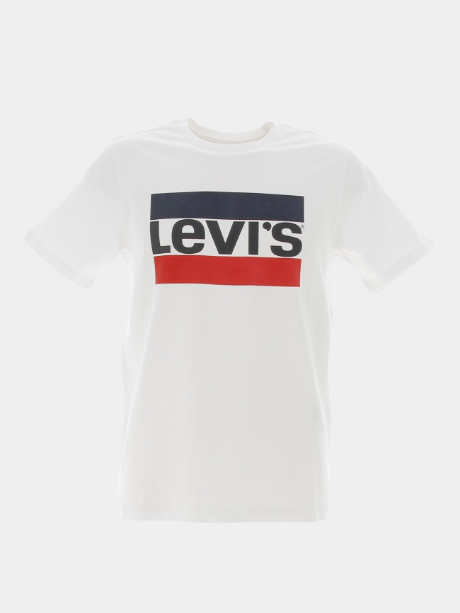 T-shirt sportswear logo graphic blanc homme - Levi's