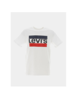 T-shirt sportswear logo graphic blanc homme - Levi's