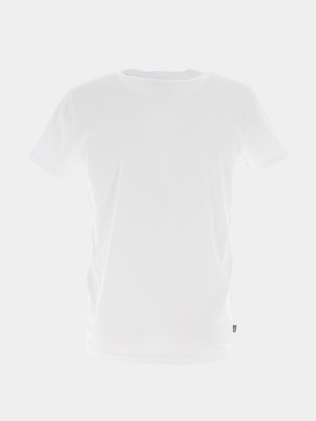 T-shirt vintage logo brodé blanc homme - Superdry