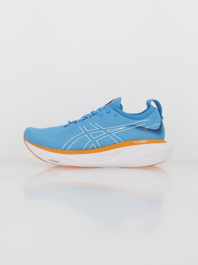 Chaussures de running gel nimbus 25 bleu homme - Asics