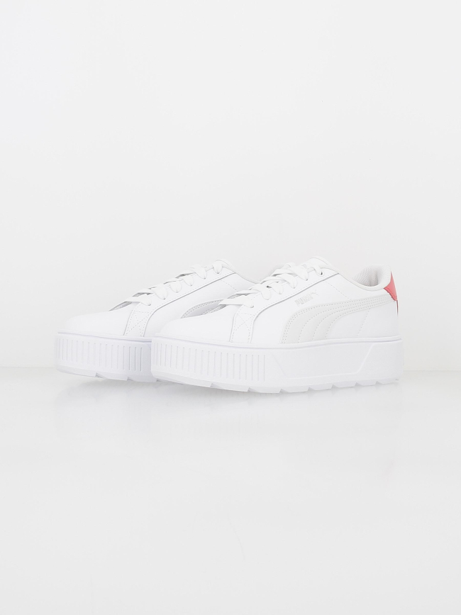 Baskets plateforme karmen blanc fille - Puma