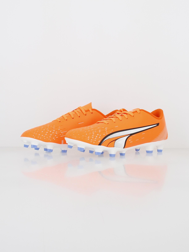 Chaussures de football ultra play fg/ag orange - Puma