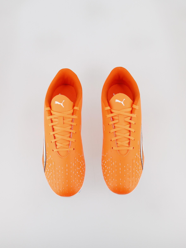 Chaussures de football ultra play fg/ag orange - Puma