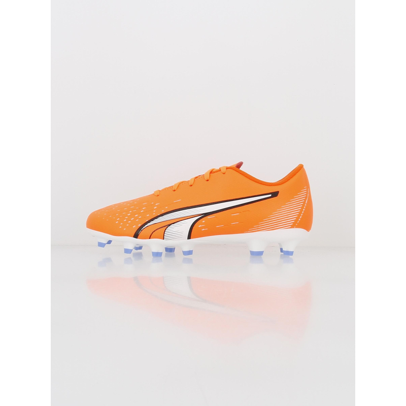 Chaussures de football ultra play fg/ag orange enfant - Puma