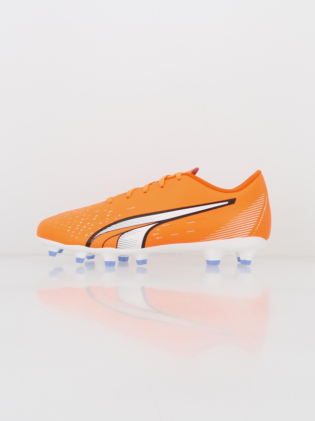 Chaussures de football ultra play fg/ag orange enfant - Puma